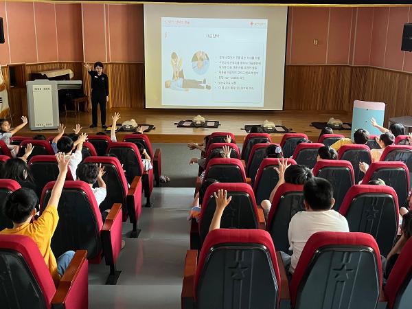 3학년 심폐소생술 및 응급처치 교육